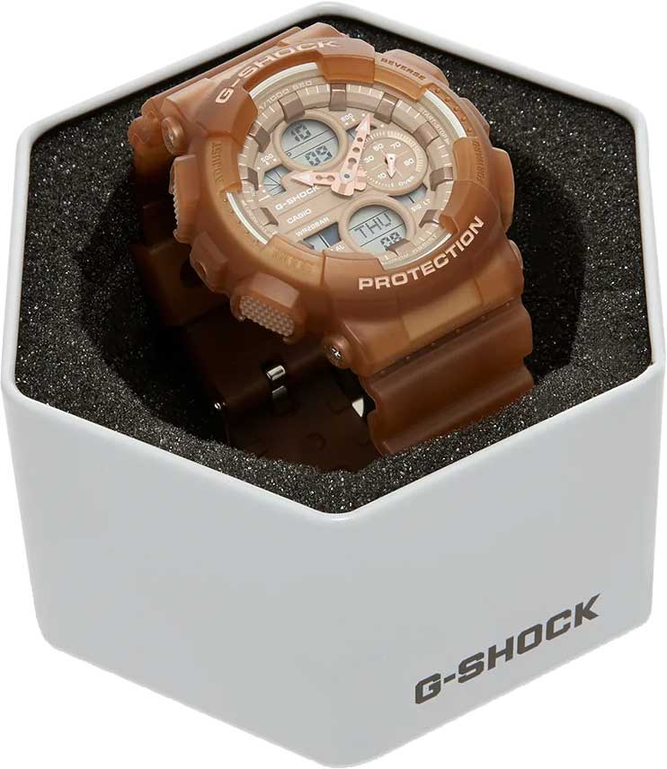 Японские наручные часы Casio G-SHOCK GMA-S140NC-5A2ER с хронографом