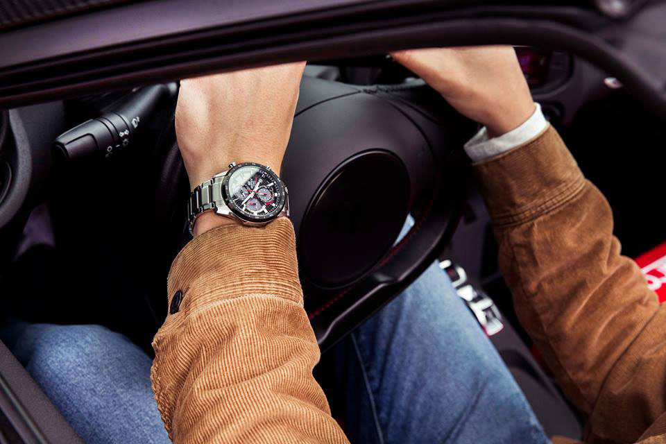 Японские наручные часы CASIO EDIFICE EQS-900DB-1A