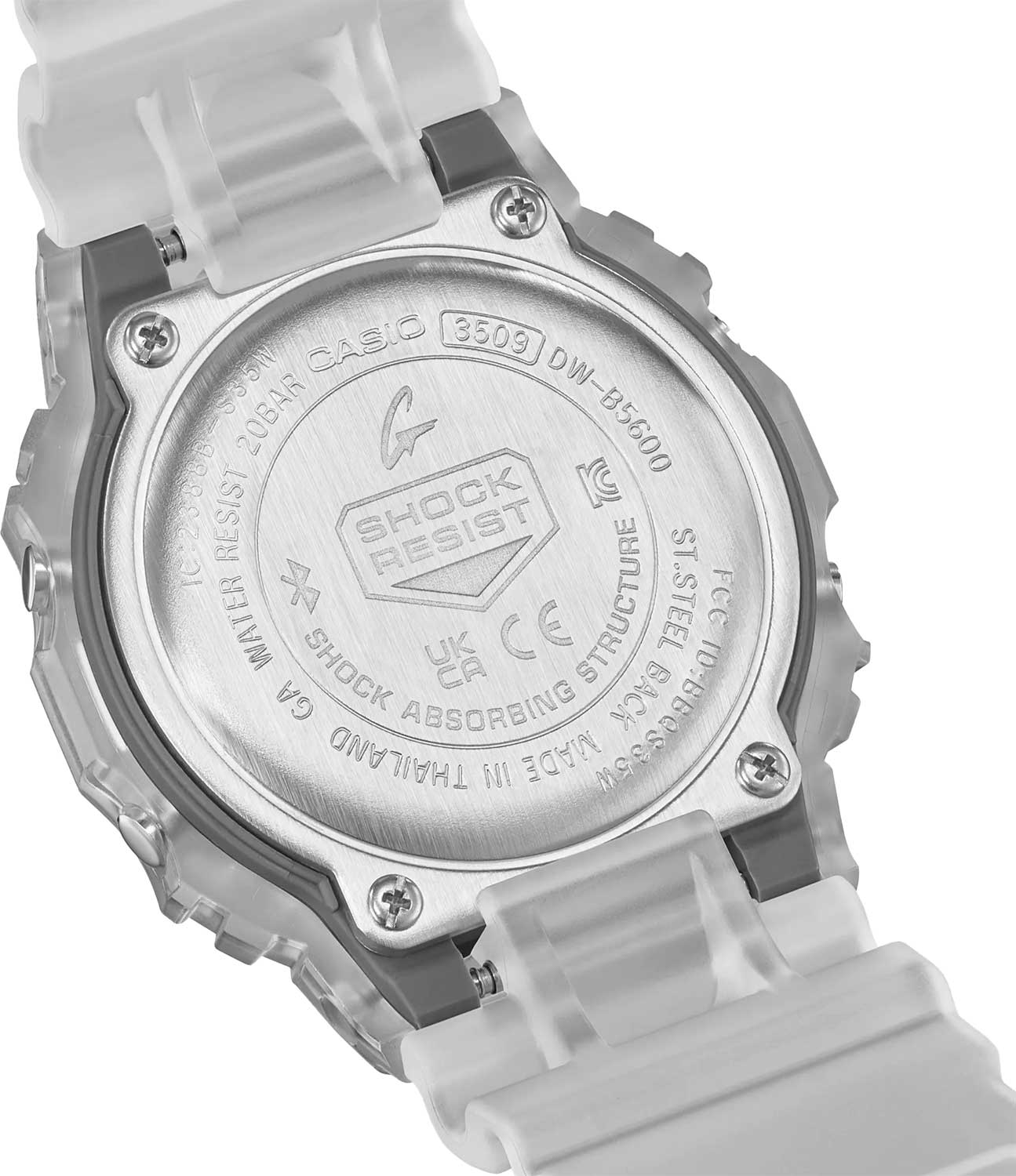 Японские наручные часы Casio G-SHOCK DW-B5600G-7 с хронографом