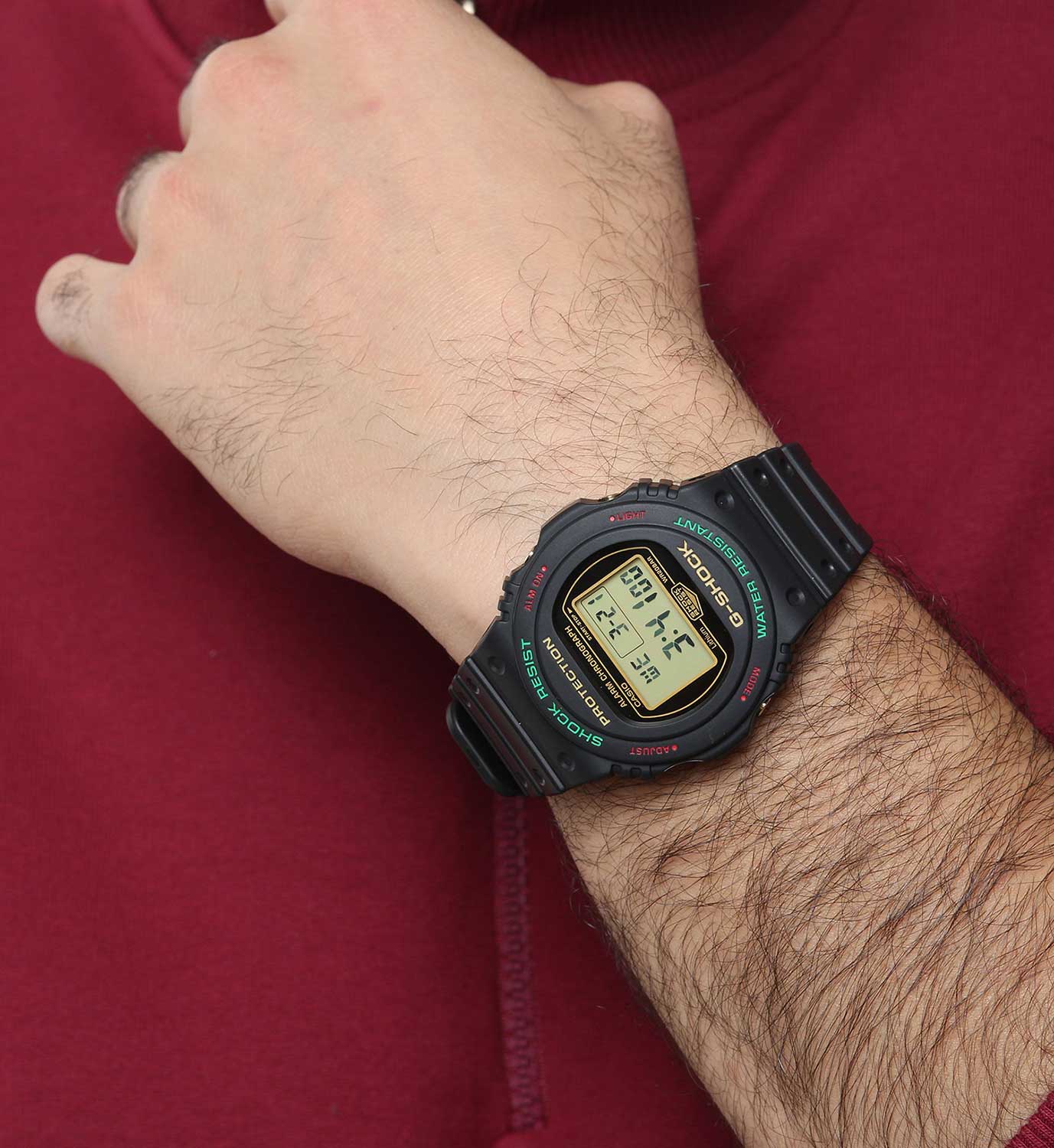 Японские наручные часы CASIO G-SHOCK DW-5700TH-1