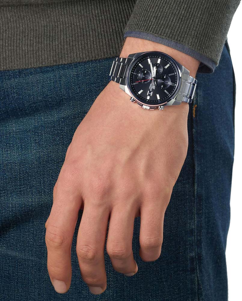 Японские наручные часы Casio Edifice EFV-610D-1AVUEF с хронографом