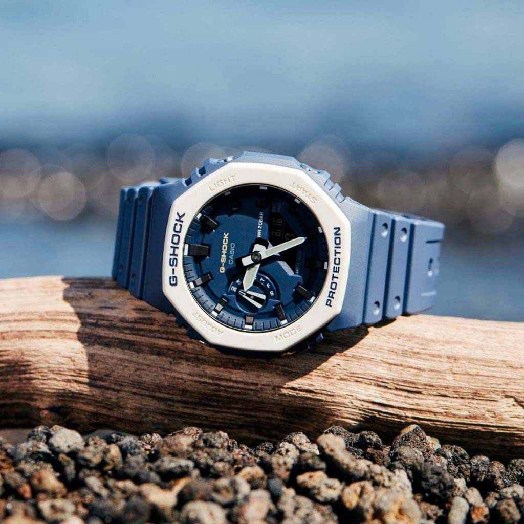 Японские наручные часы Casio G-SHOCK GA-2110ET-2AER с хронографом