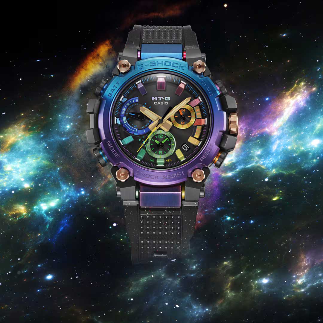 Японские наручные часы Casio G-SHOCK MTG-B3000DN-1AER с хронографом