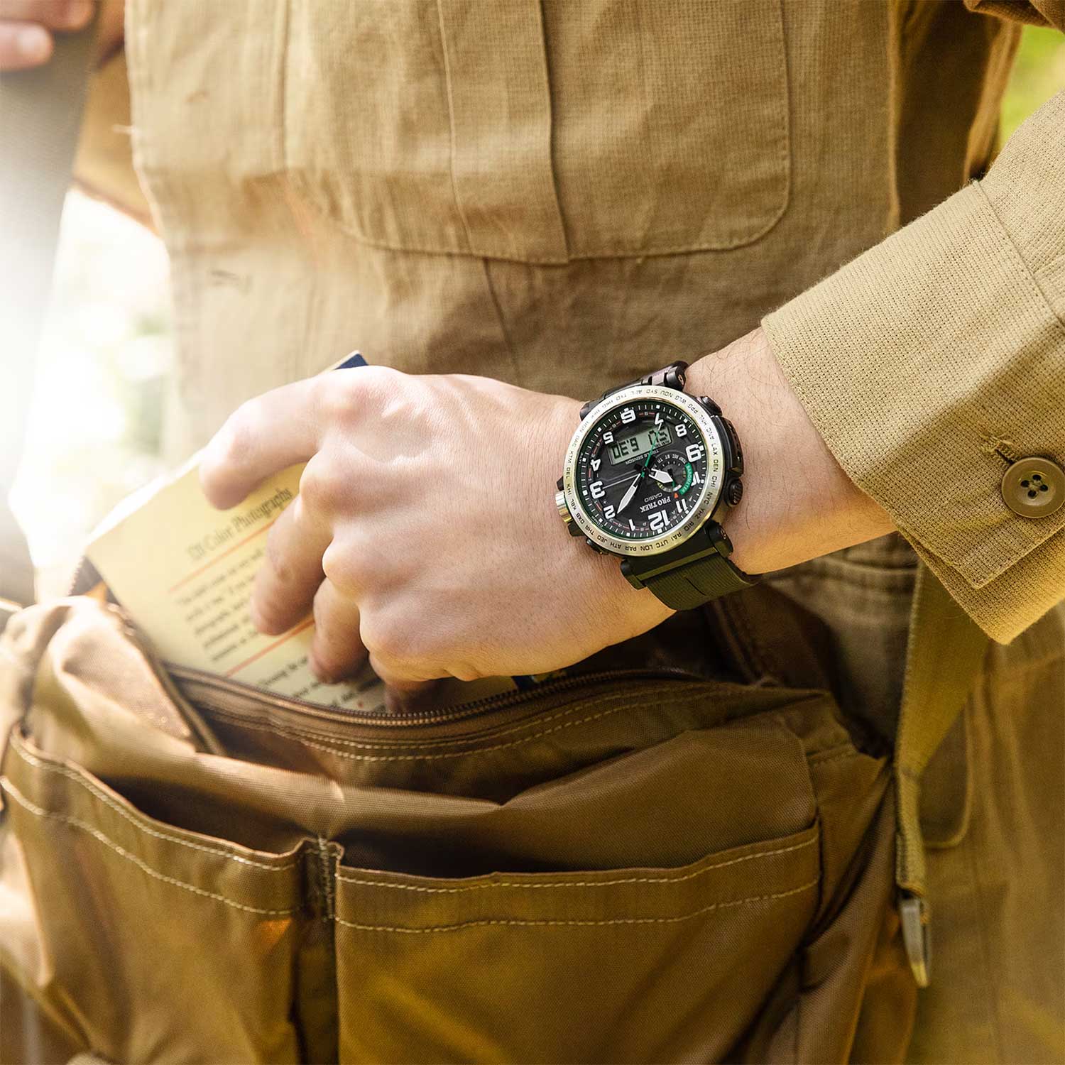 Японские наручные часы CASIO PRO TREK PRG-601-1