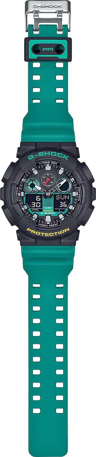 Японские наручные часы CASIO G-SHOCK GA-100MT-1A3