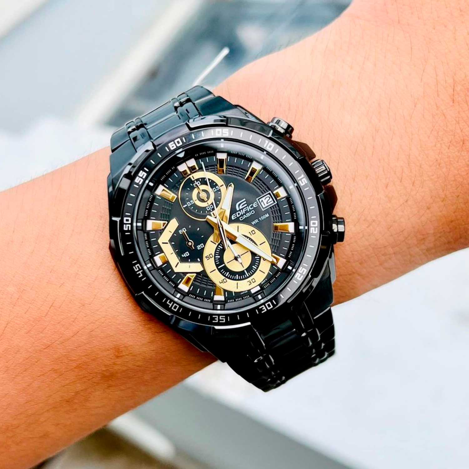 Японские наручные часы CASIO EDIFICE EFR-539BK-1A