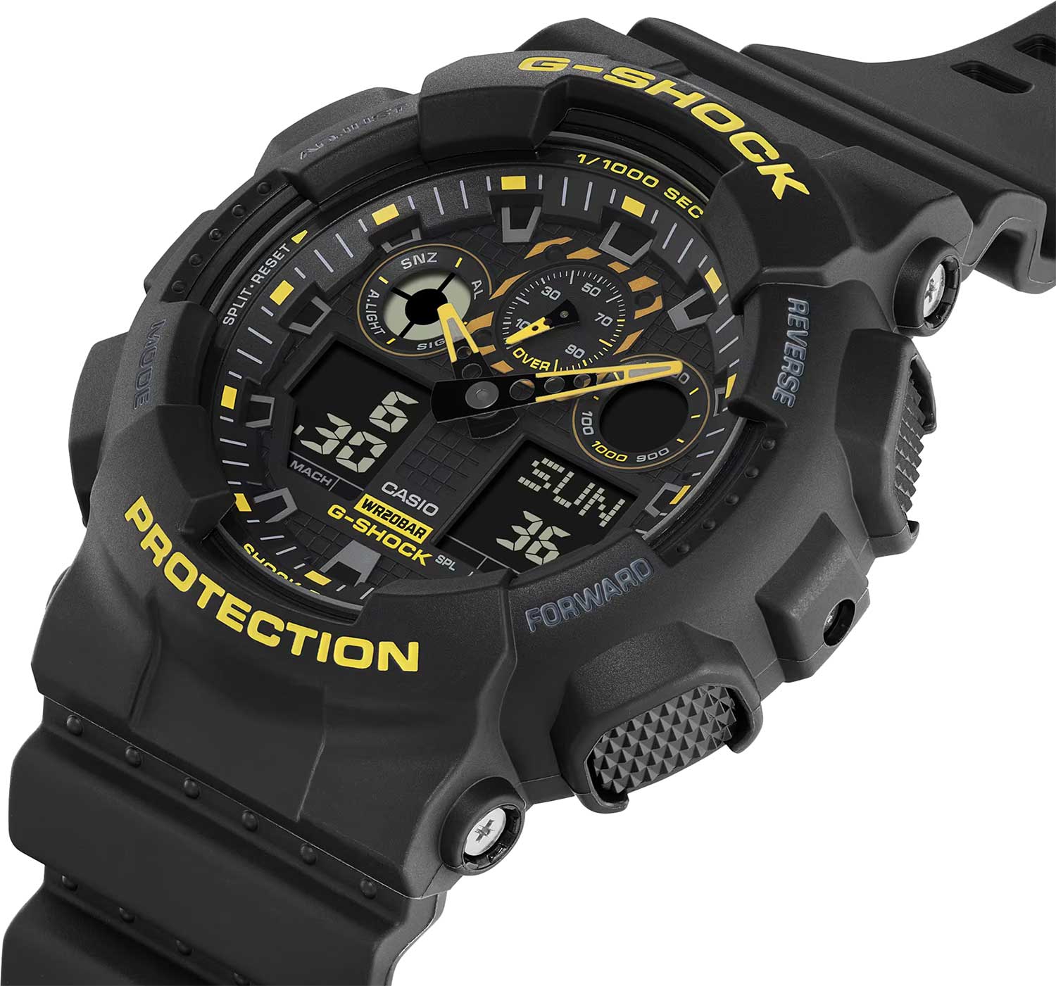 Японские наручные часы CASIO G-SHOCK GA-100CY-1A