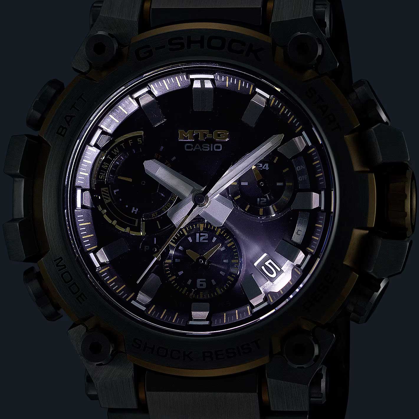 Японские наручные часы Casio G-SHOCK MTG-B3000D-1A9ER с хронографом