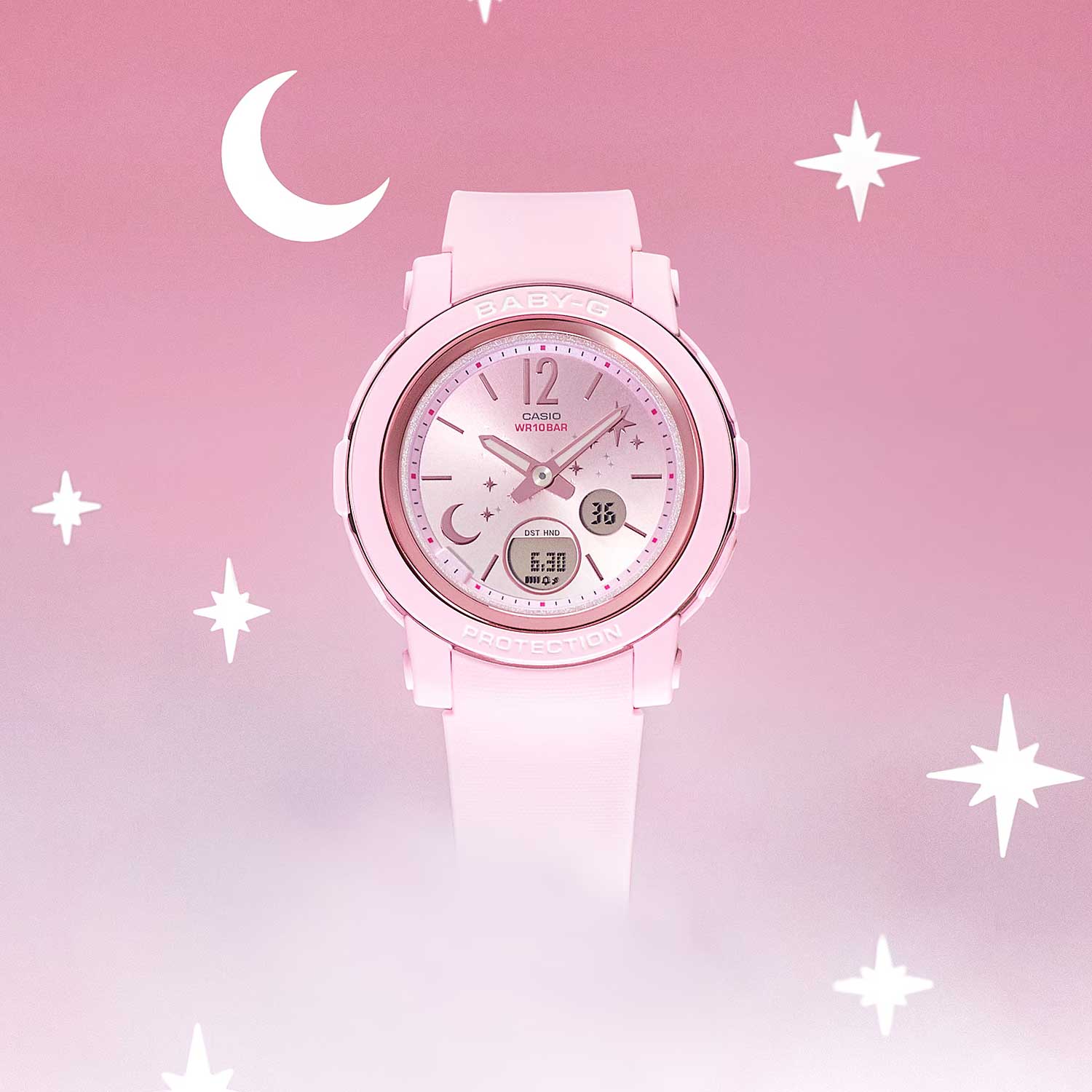 Японские наручные часы CASIO BABY-G BGA-290DS-4A