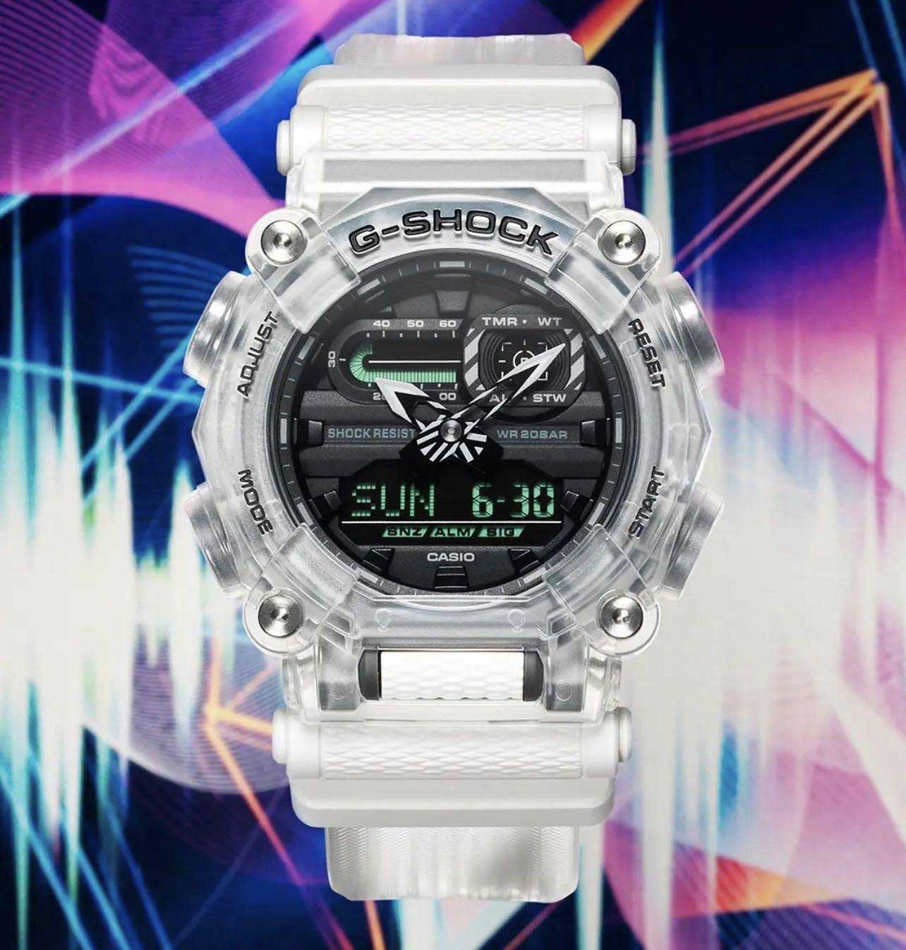Японские наручные часы CASIO G-SHOCK GA-900SKL-7A