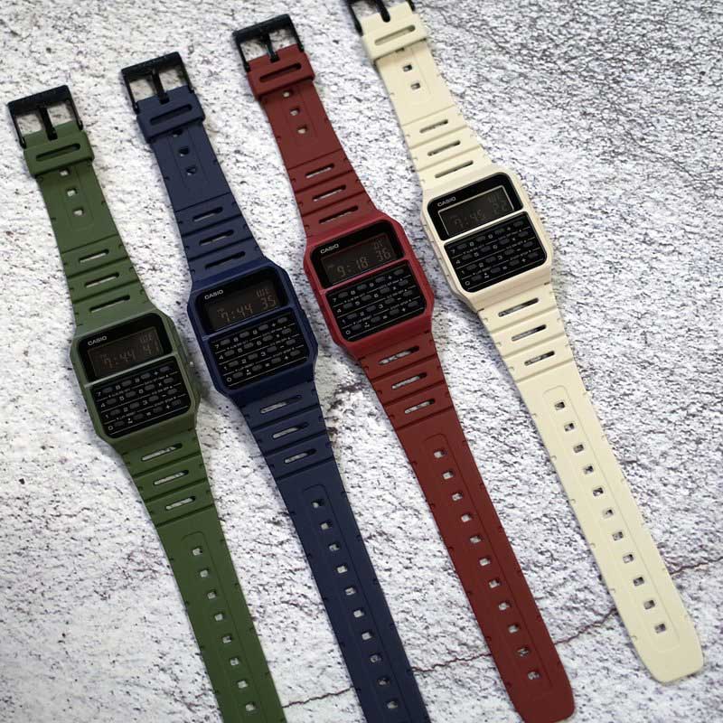 Японские наручные часы Casio Vintage CA-53WF-8BEF с хронографом