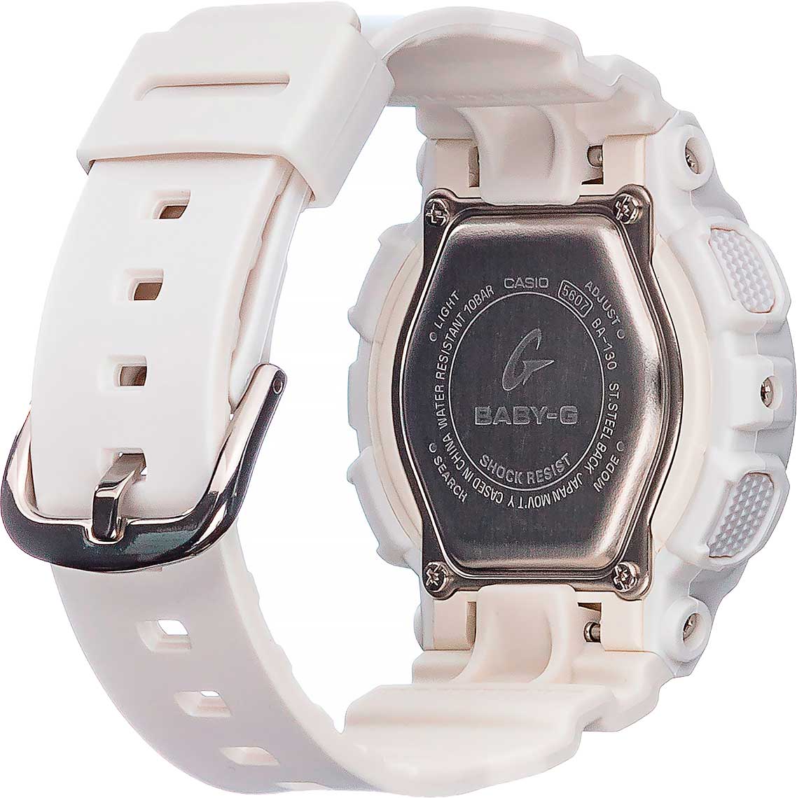 Японские наручные часы Casio Baby-G BA-130-7A1ER с хронографом