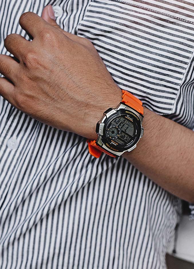 Японские наручные часы CASIO CASIO COLLECTION AE-1000W-4B