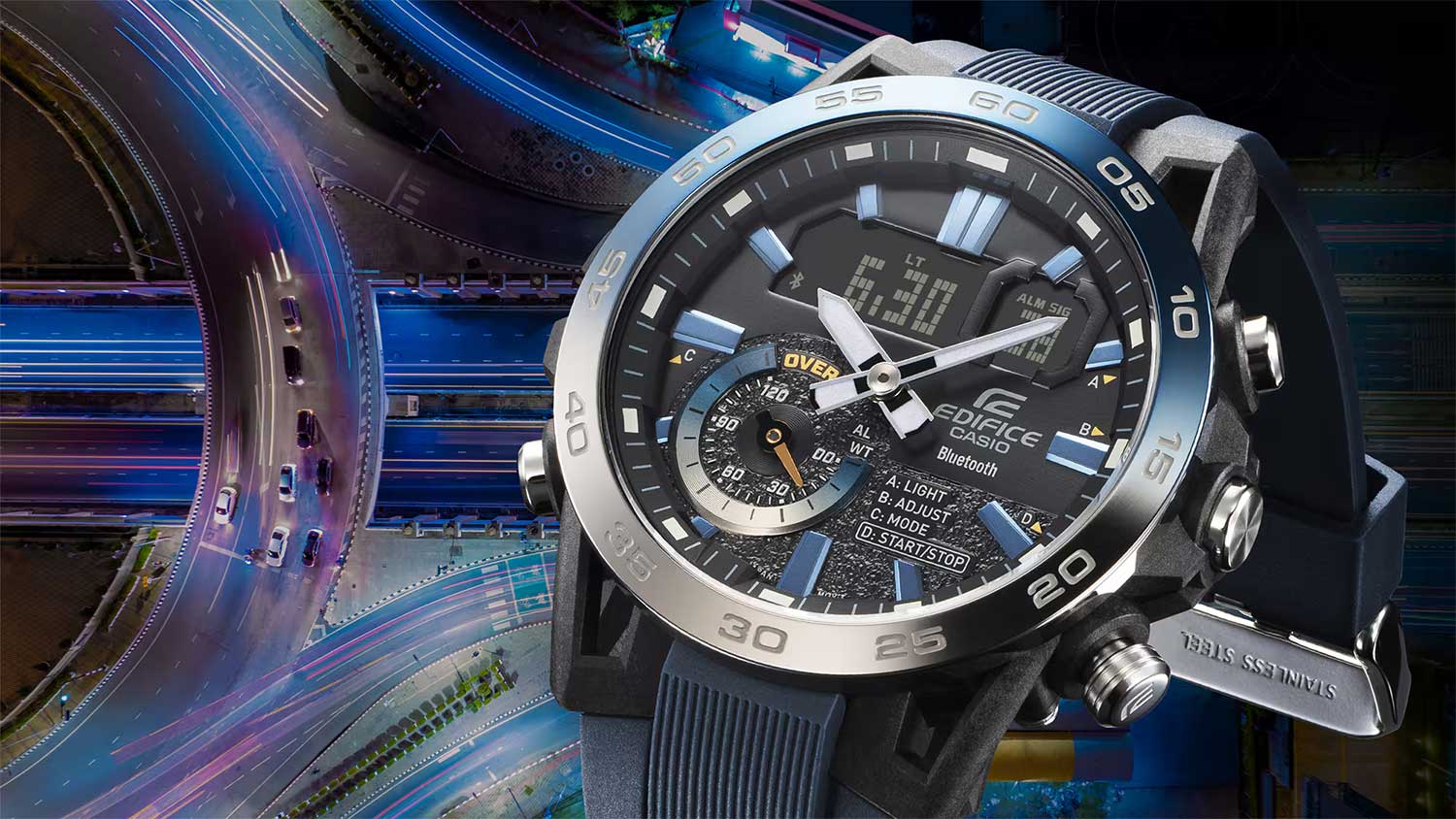 Японские наручные часы CASIO EDIFICE ECB-40NP-1A