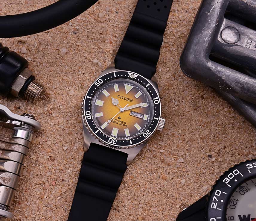 Японские наручные часы CITIZEN  NY0120-01X