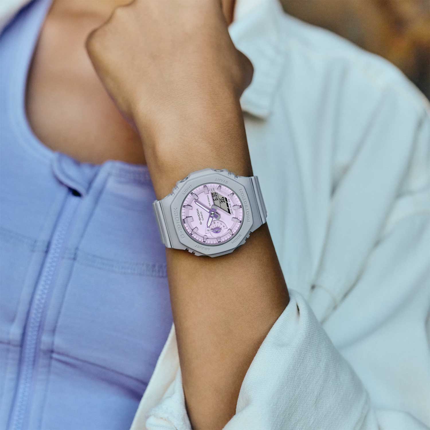 Японские наручные часы CASIO G-SHOCK GMA-S2100NC-8A