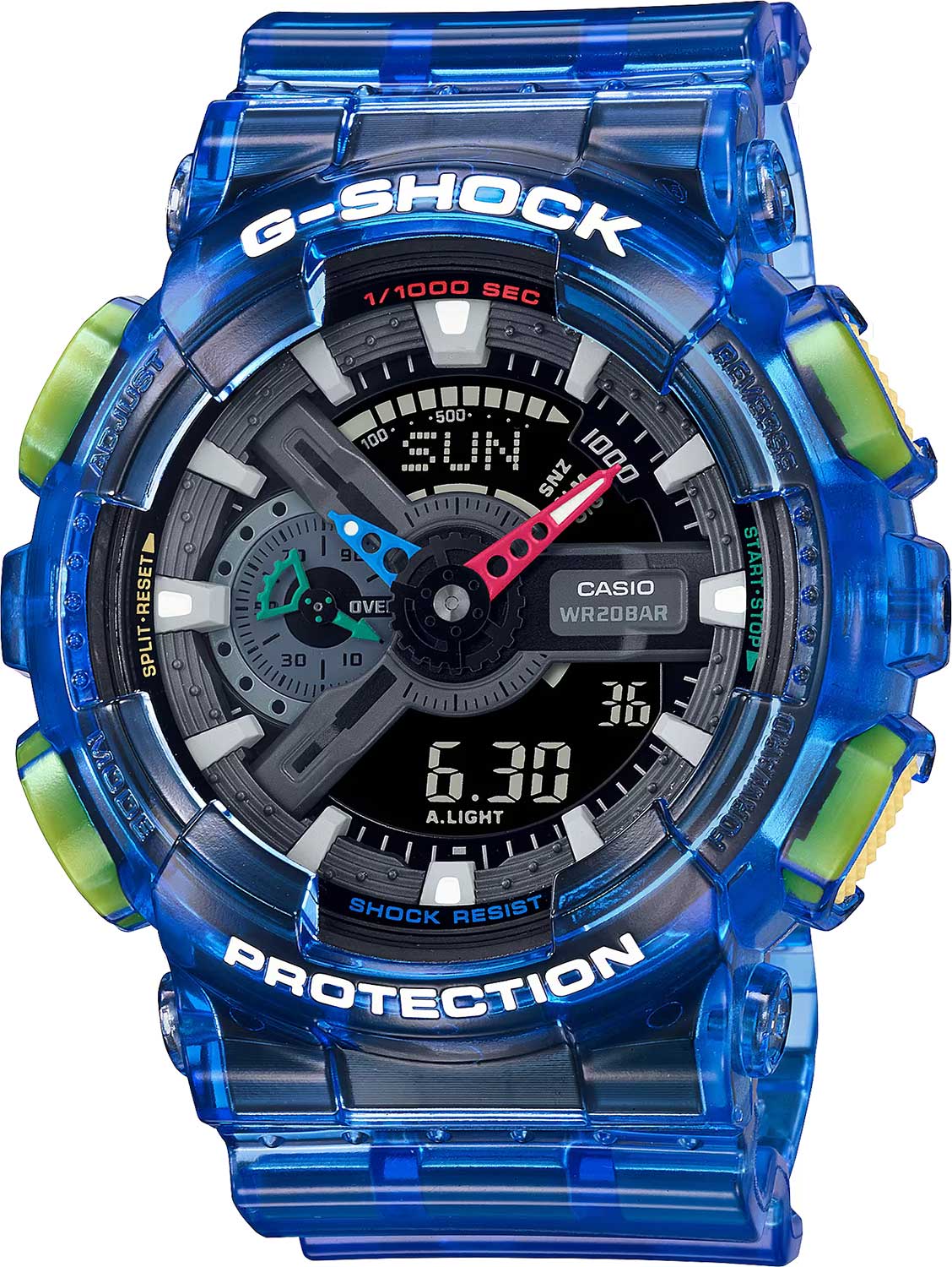 Японские наручные часы Casio G-SHOCK GA-110JT-2A с хронографом