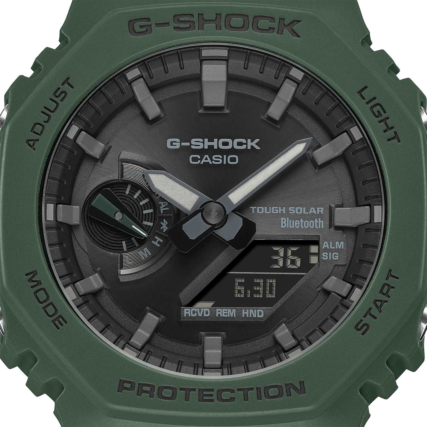 Японские наручные часы Casio G-SHOCK GA-B2100-3AER с хронографом