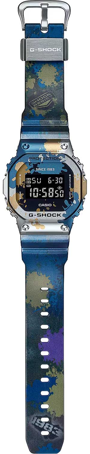 Японские наручные часы CASIO G-SHOCK GM-5600SS-1