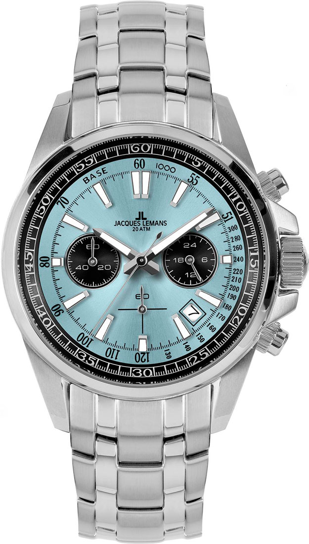 Наручные часы Jacques Lemans 1-2117ZB с хронографом