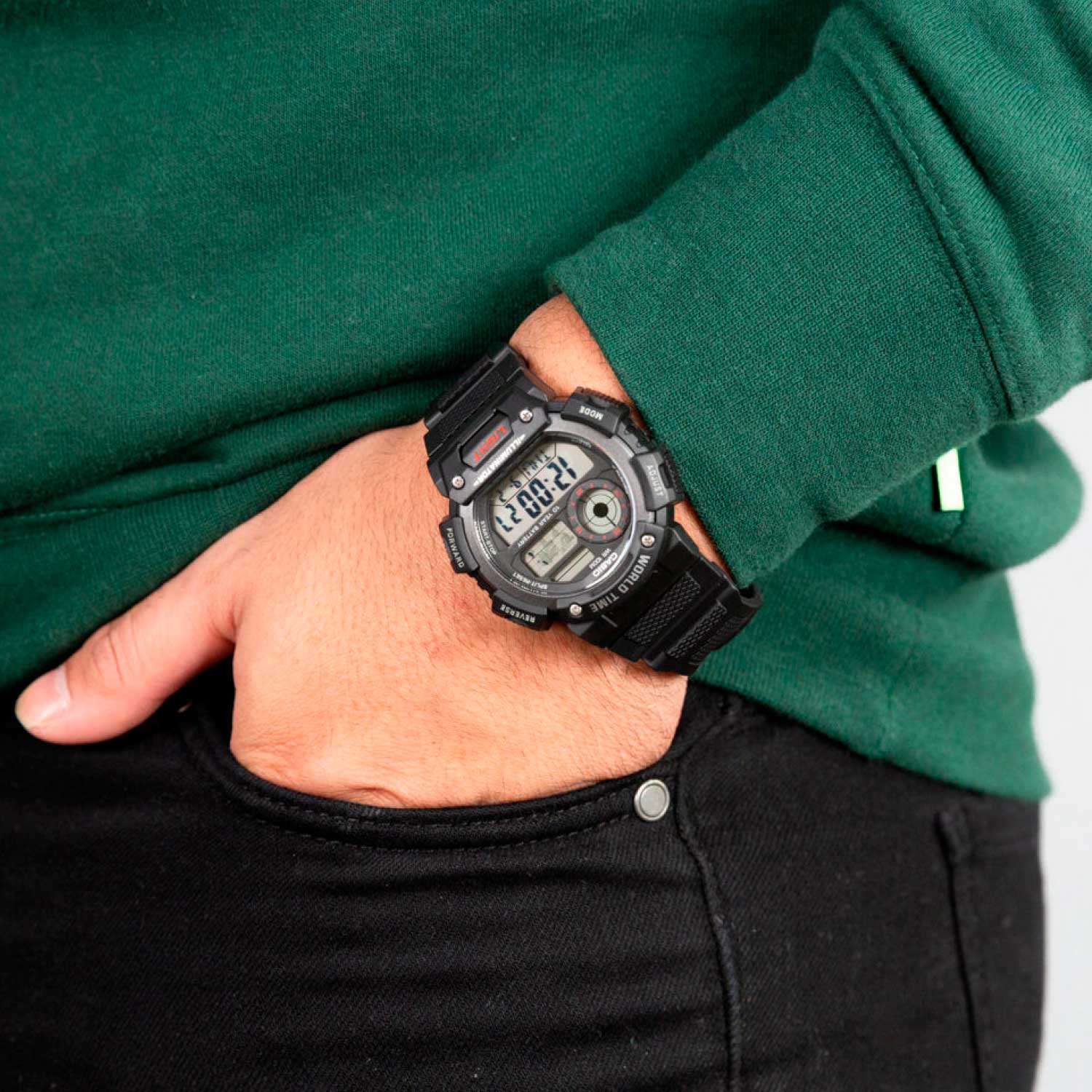 Японские наручные часы CASIO CASIO COLLECTION AE-1400WH-1A