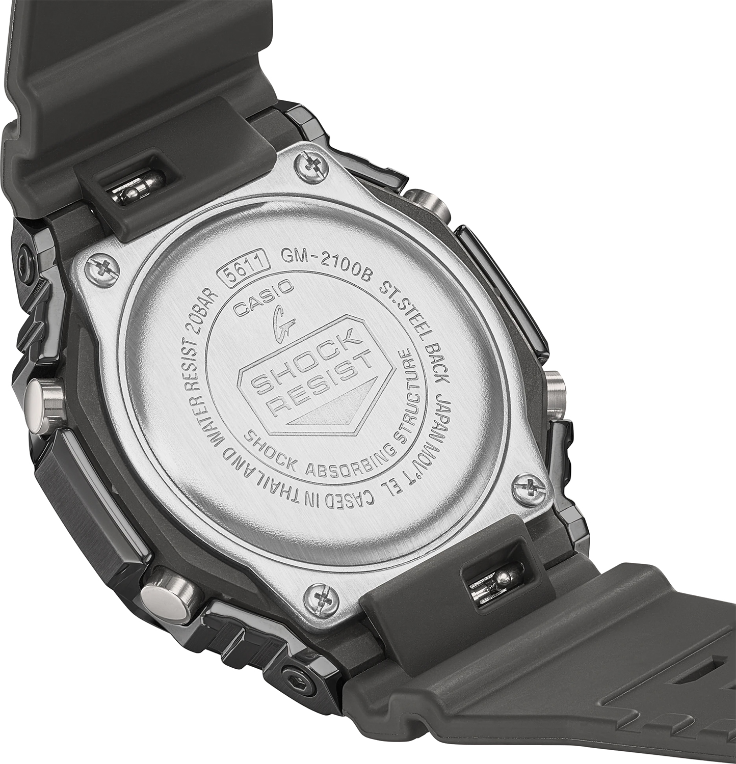 Японские наручные часы Casio G-SHOCK GM-2100B-4AER с хронографом