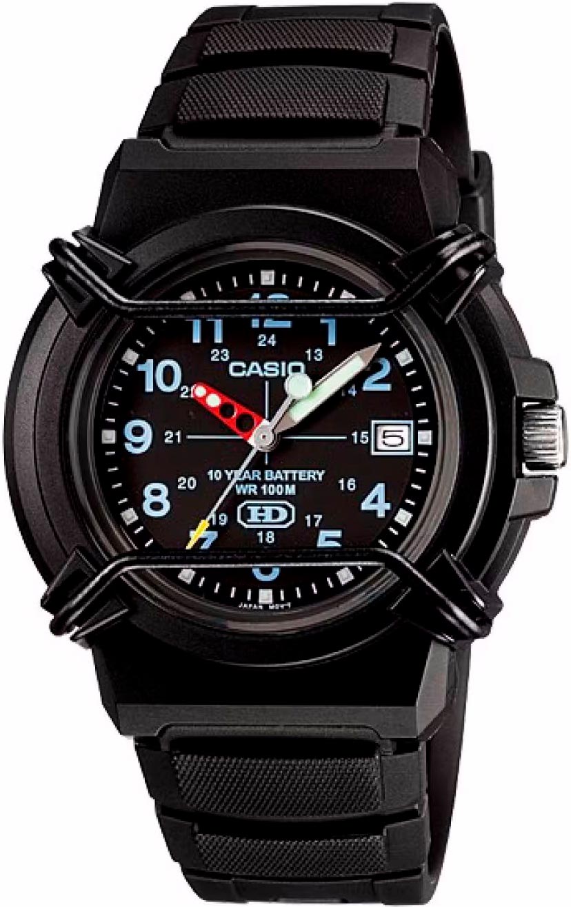 Японские наручные часы Casio Collection HDA-600B-1B