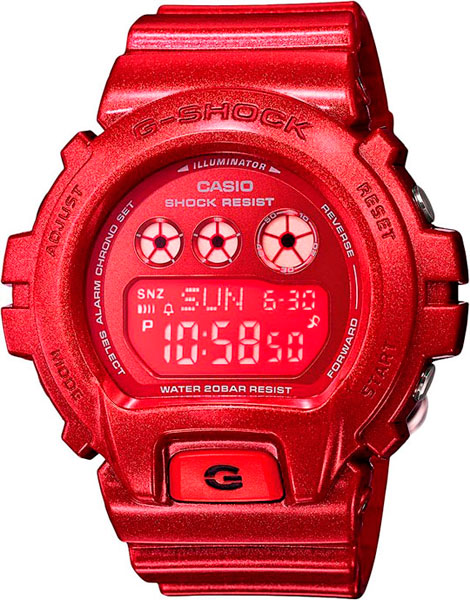 Японские наручные часы Casio G-SHOCK GMD-S6900SM-4E с хронографом