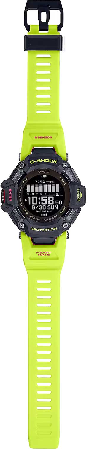 Японские наручные часы CASIO G-SHOCK GBD-H2000-1A9
