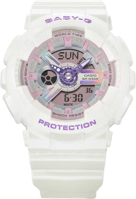 Японские наручные часы Casio Baby-G BA-110FH-7A с хронографом