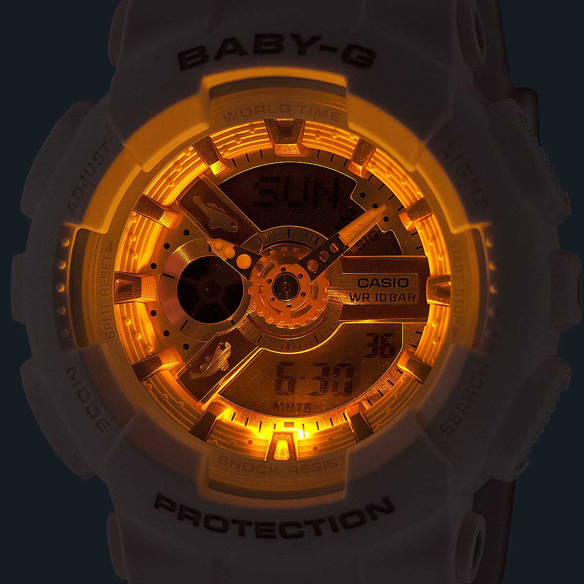Японские наручные часы CASIO BABY-G BA-110AQ-4A