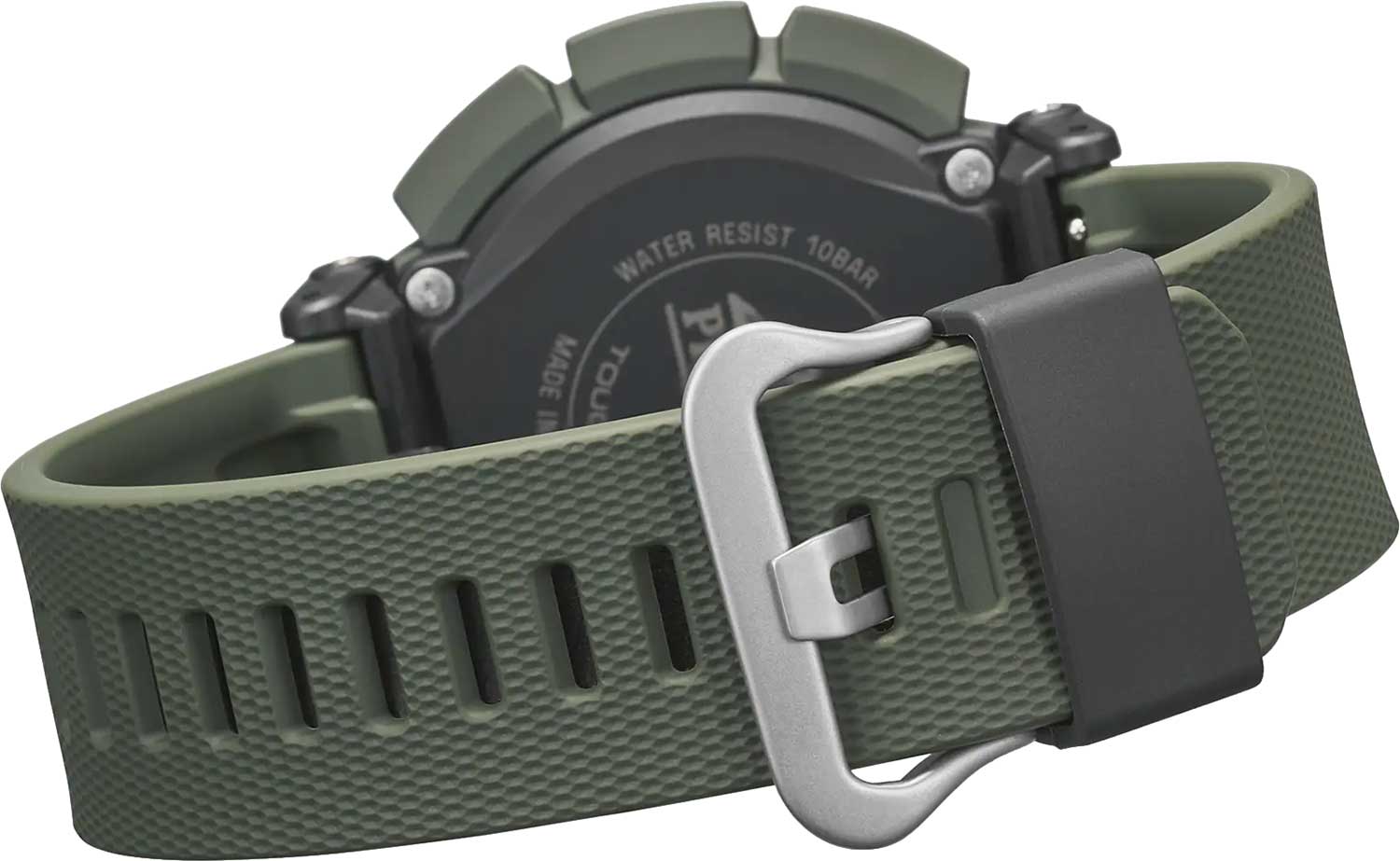 Японские наручные часы Casio Pro Trek PRG-340-3E с хронографом