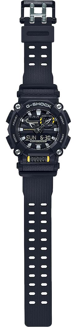 Японские наручные часы Casio G-SHOCK GA-900-1AER с хронографом