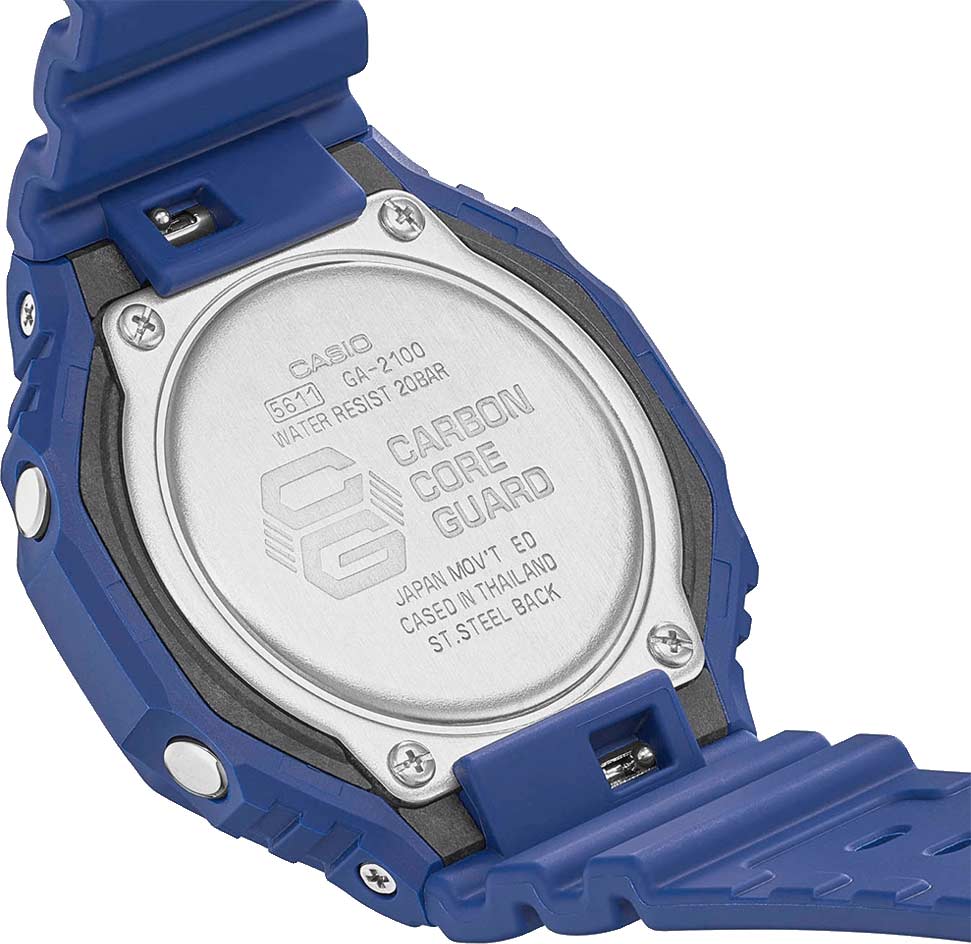 Японские наручные часы Casio G-SHOCK GA-2100-2AER с хронографом