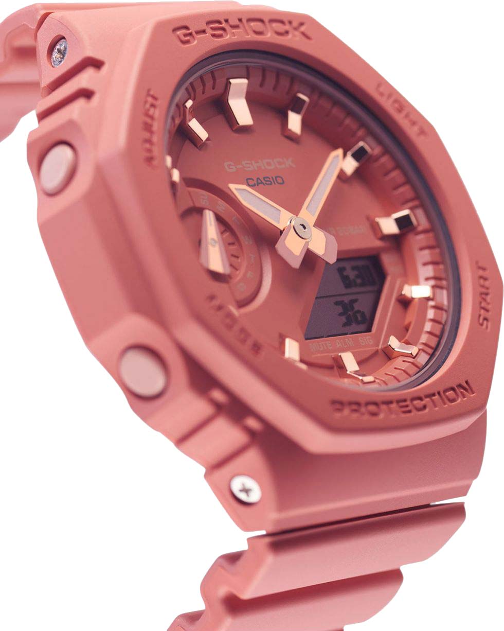 Японские наручные часы Casio G-SHOCK GMA-S2100-4A2ER с хронографом