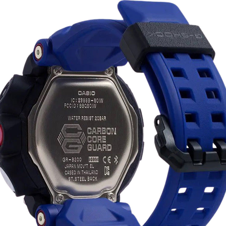 Японские спортивные наручные часы Casio G-SHOCK GR-B200-1A2 с хронографом