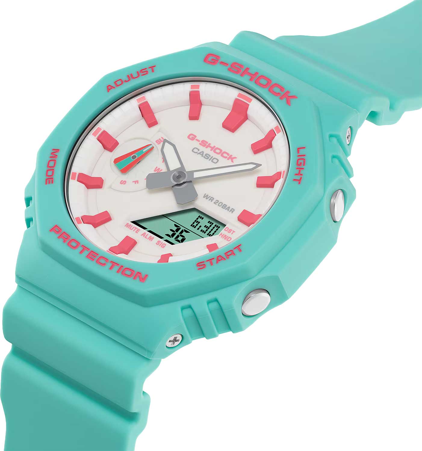 Японские наручные часы CASIO G-SHOCK GA-2100RB-3A