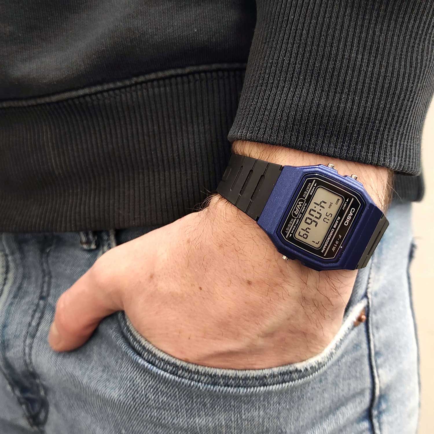 Японские наручные часы CASIO CASIO COLLECTION F-91WM-2A