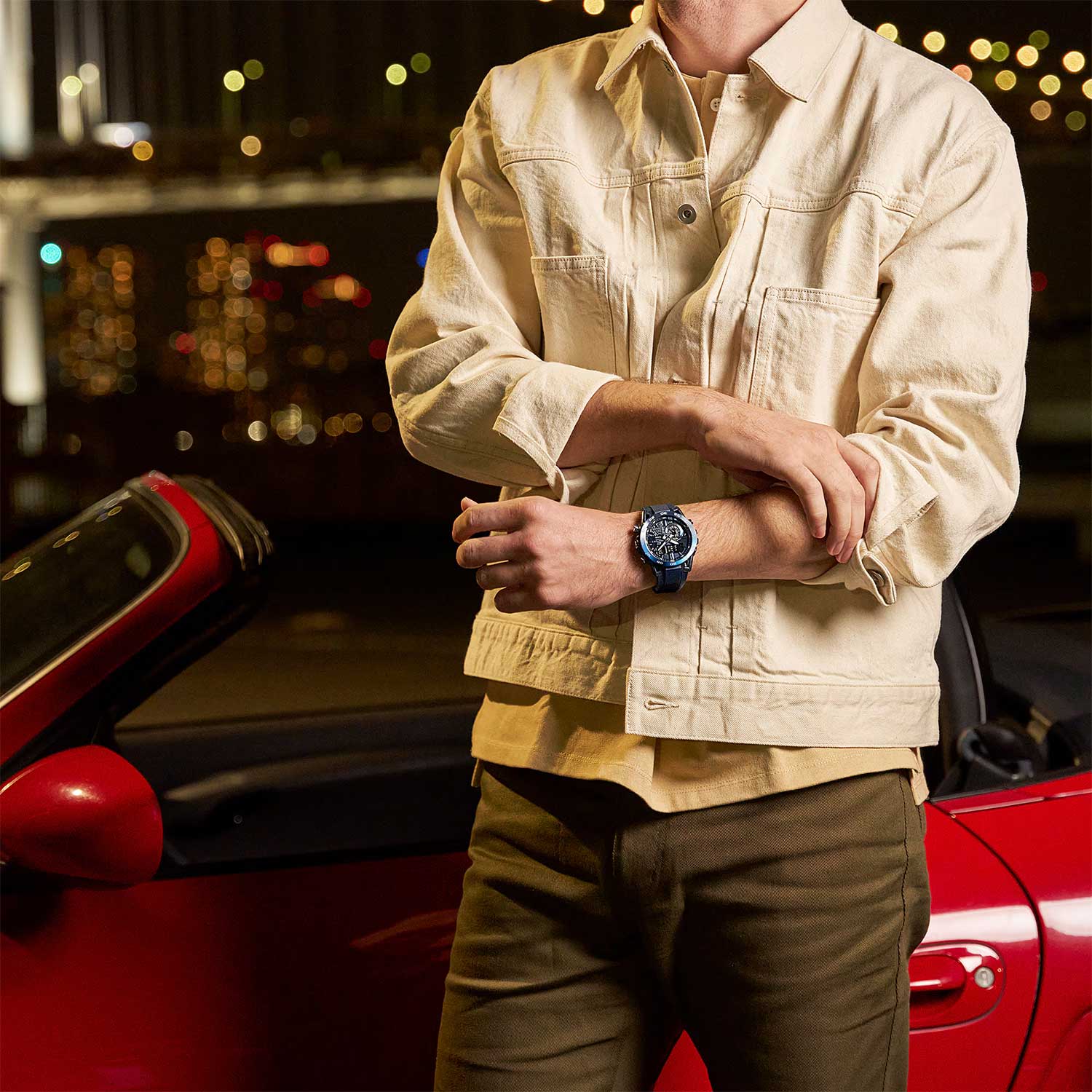 Японские наручные часы CASIO EDIFICE ECB-40NP-1A