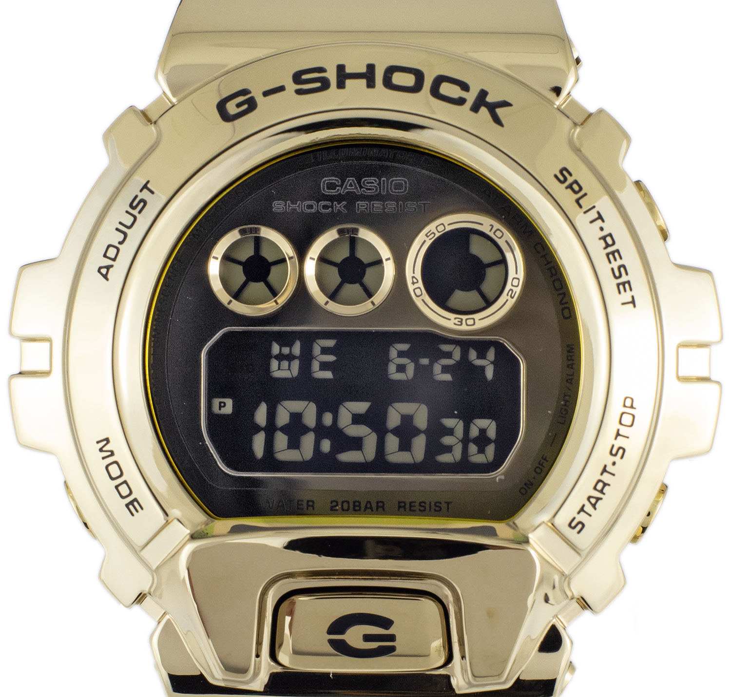 Японские наручные часы Casio GM-6900G-9ER с хронографом