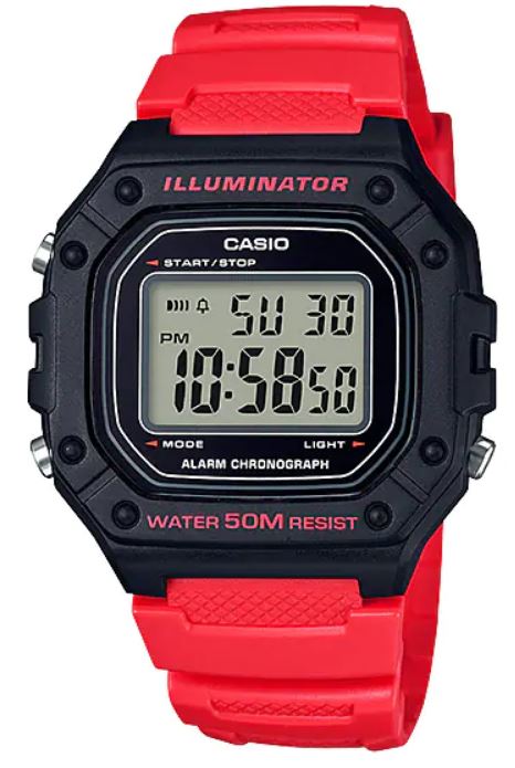 Японские наручные часы CASIO CASIO COLLECTION W-218H-4B