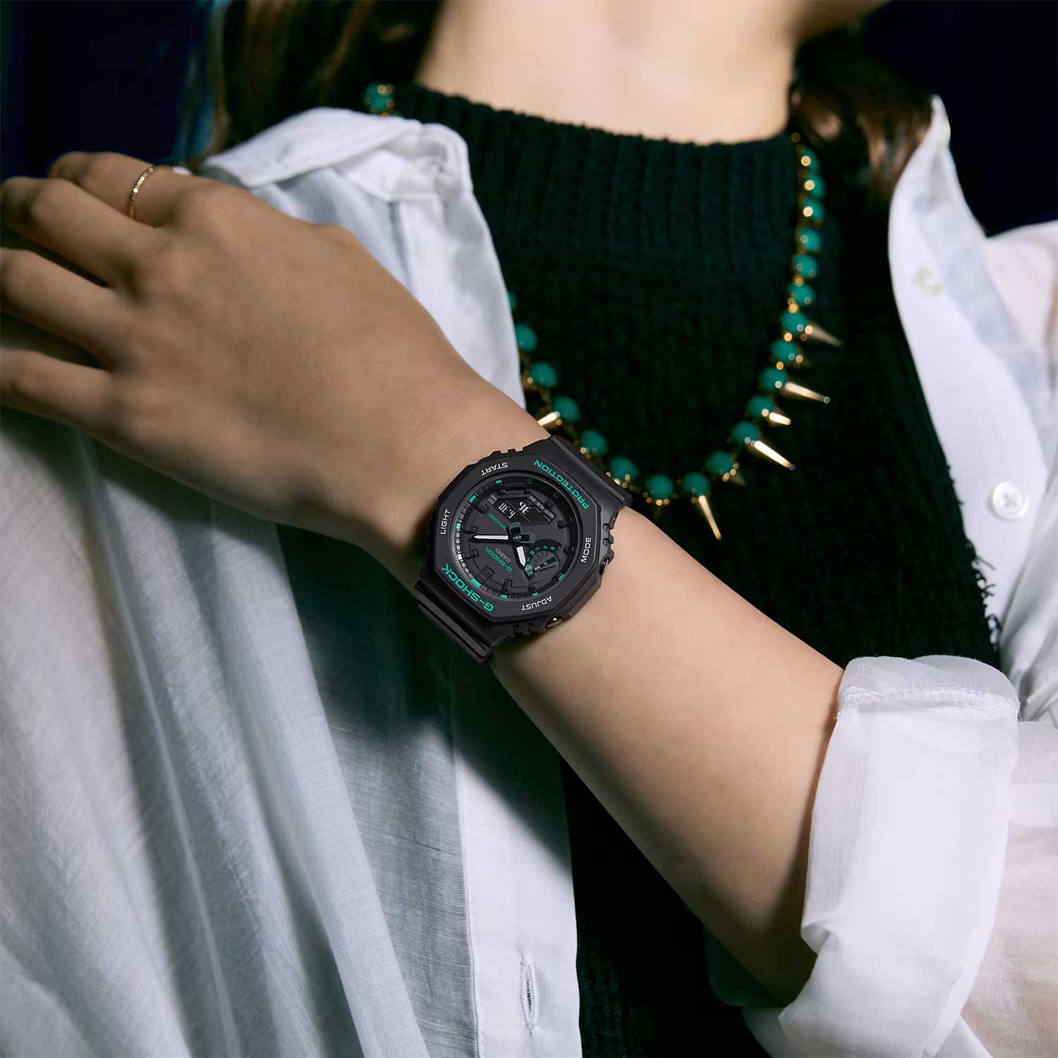 Японские наручные часы CASIO G-SHOCK GMA-S2100GA-1A