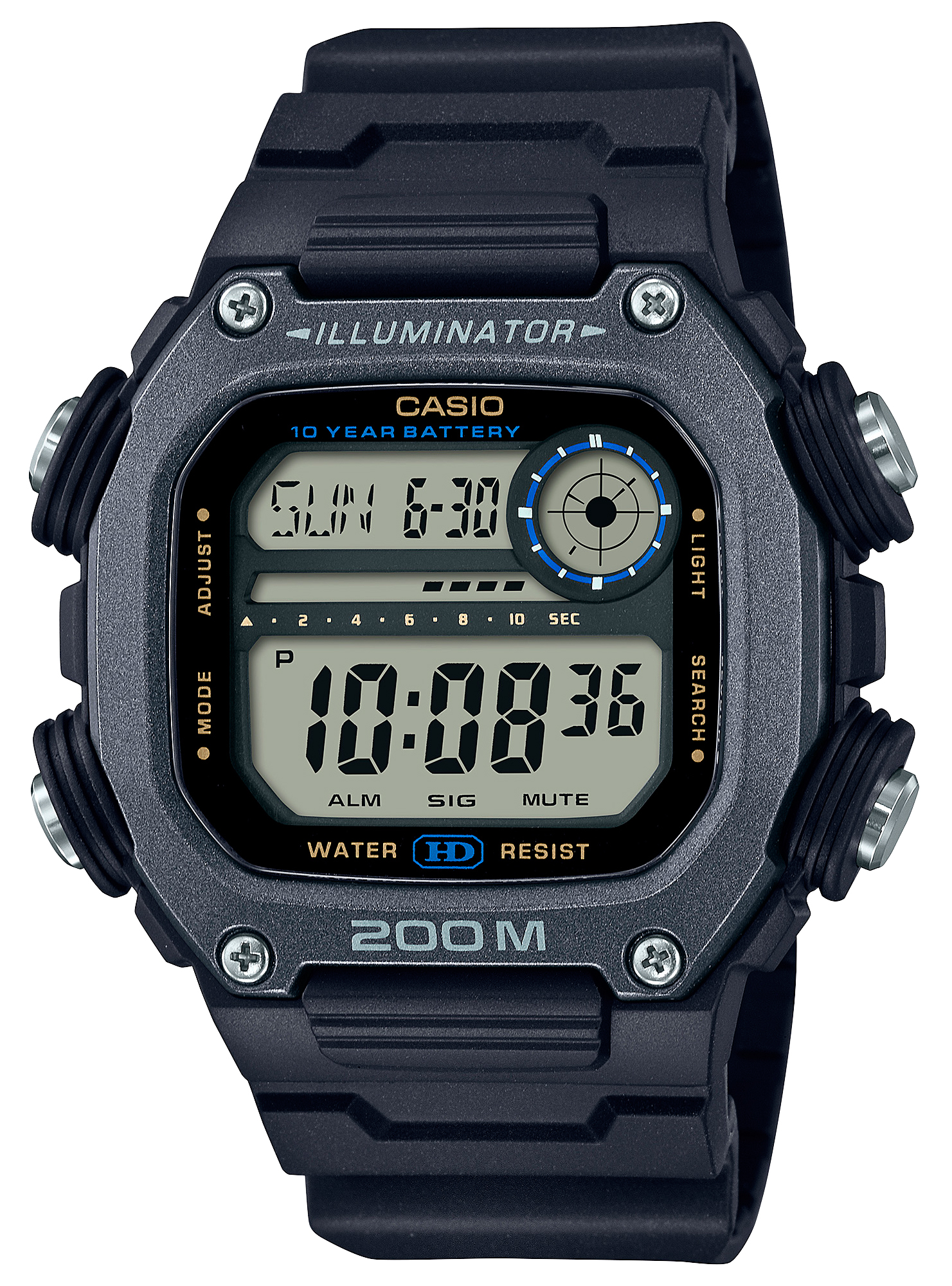 Японские наручные часы CASIO CASIO COLLECTION DW-291HX-1A