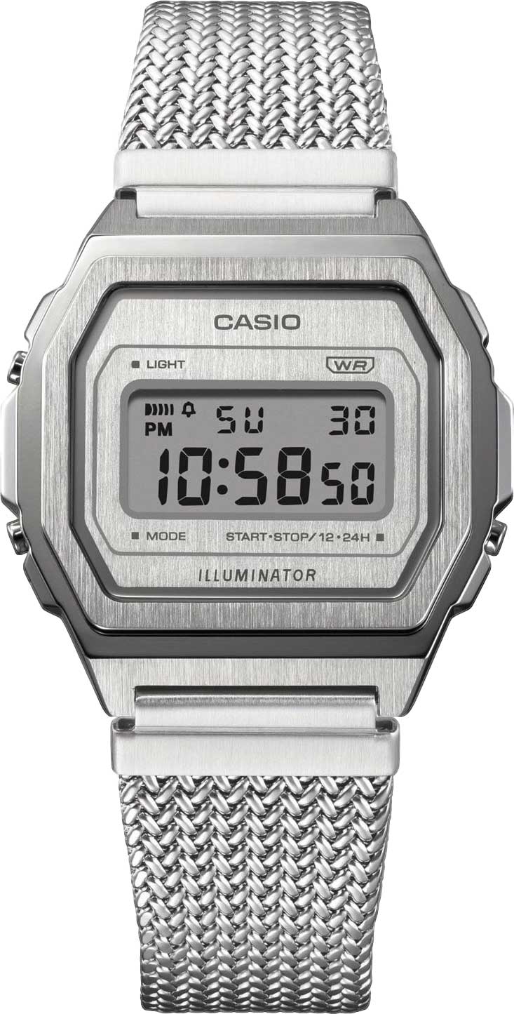 Японские наручные часы Casio Vintage A1000MA-7EF с хронографом