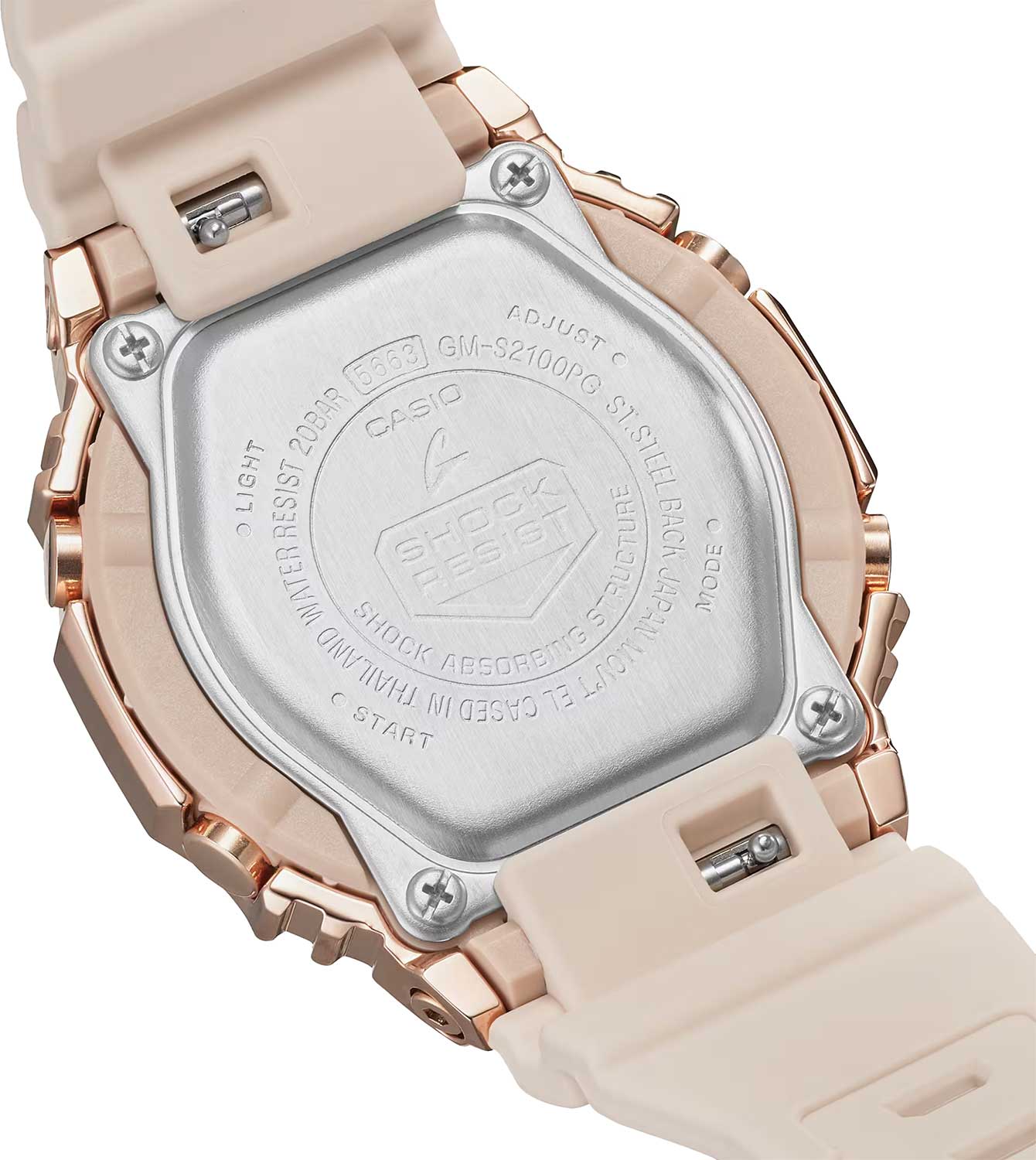 Японские наручные часы Casio G-SHOCK GM-S2100PG-4A с хронографом