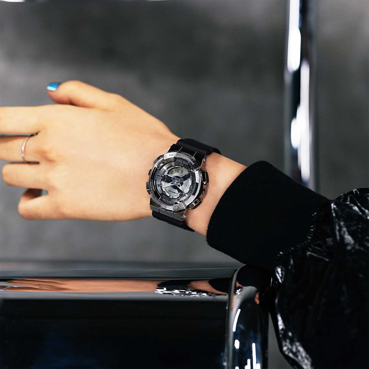 Японские наручные часы CASIO G-SHOCK GM-S110-1A