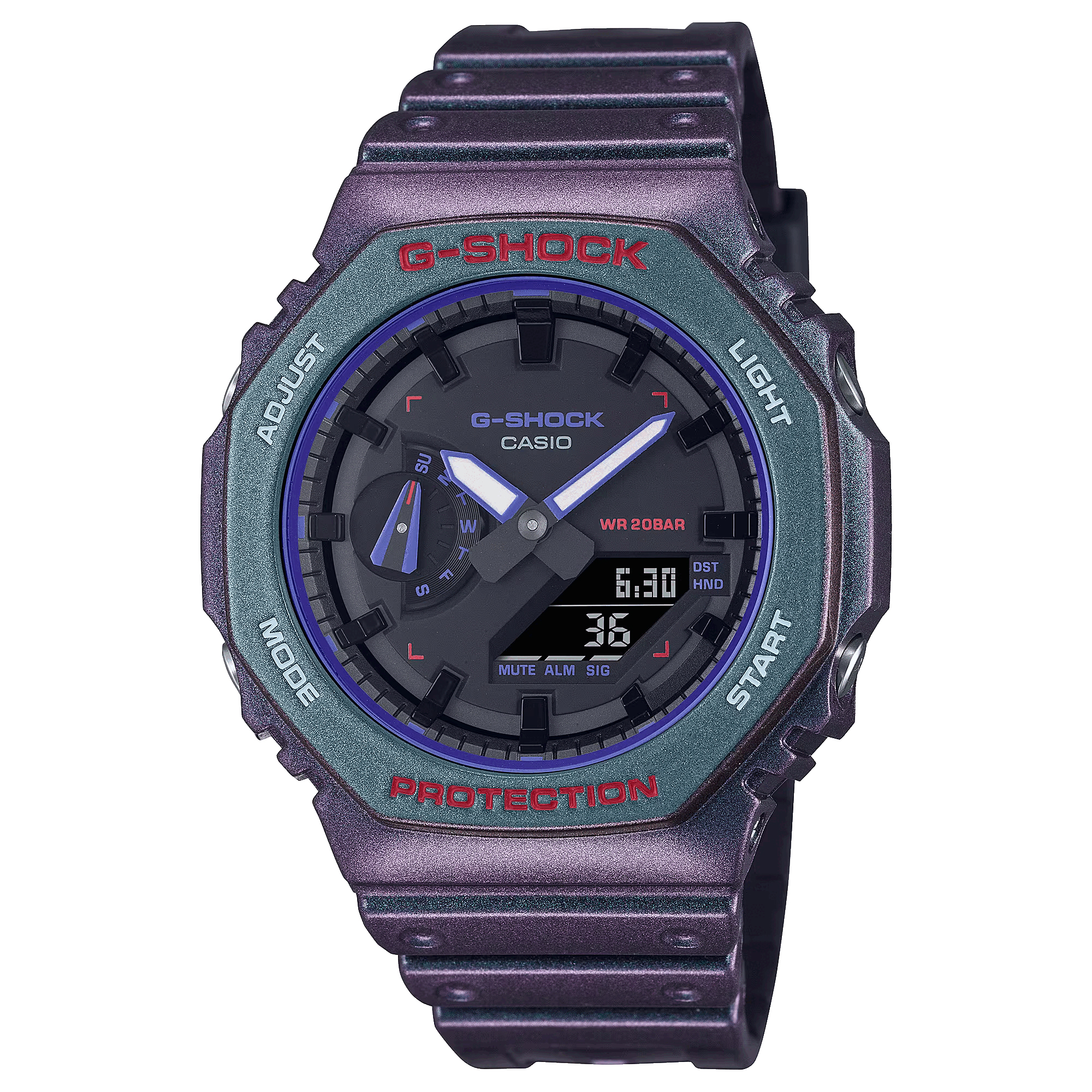 Японские наручные часы CASIO G-SHOCK GA-2100AH-6A