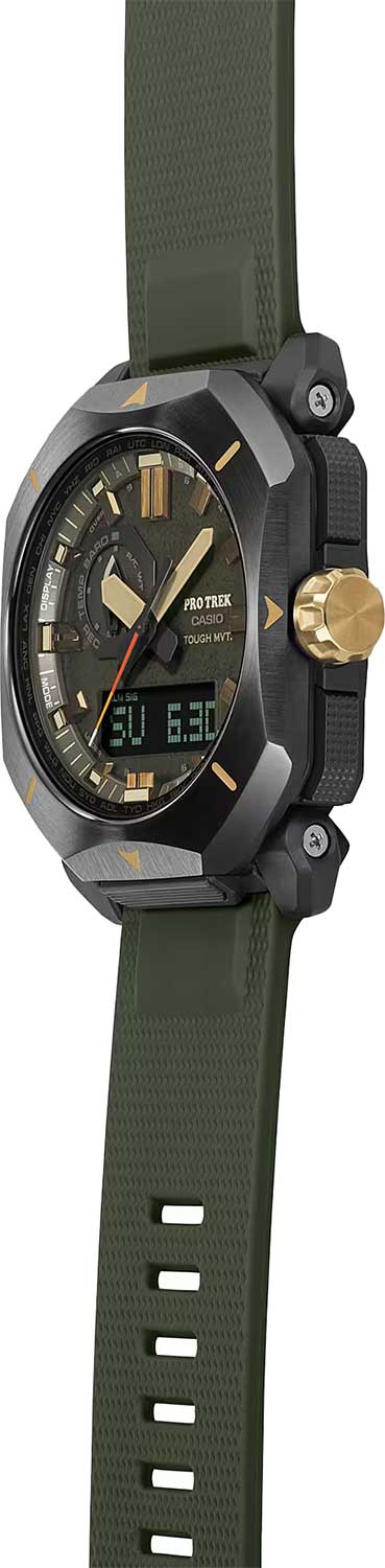 Японские наручные часы Casio Pro Trek PRW-6900Y-3E с хронографом
