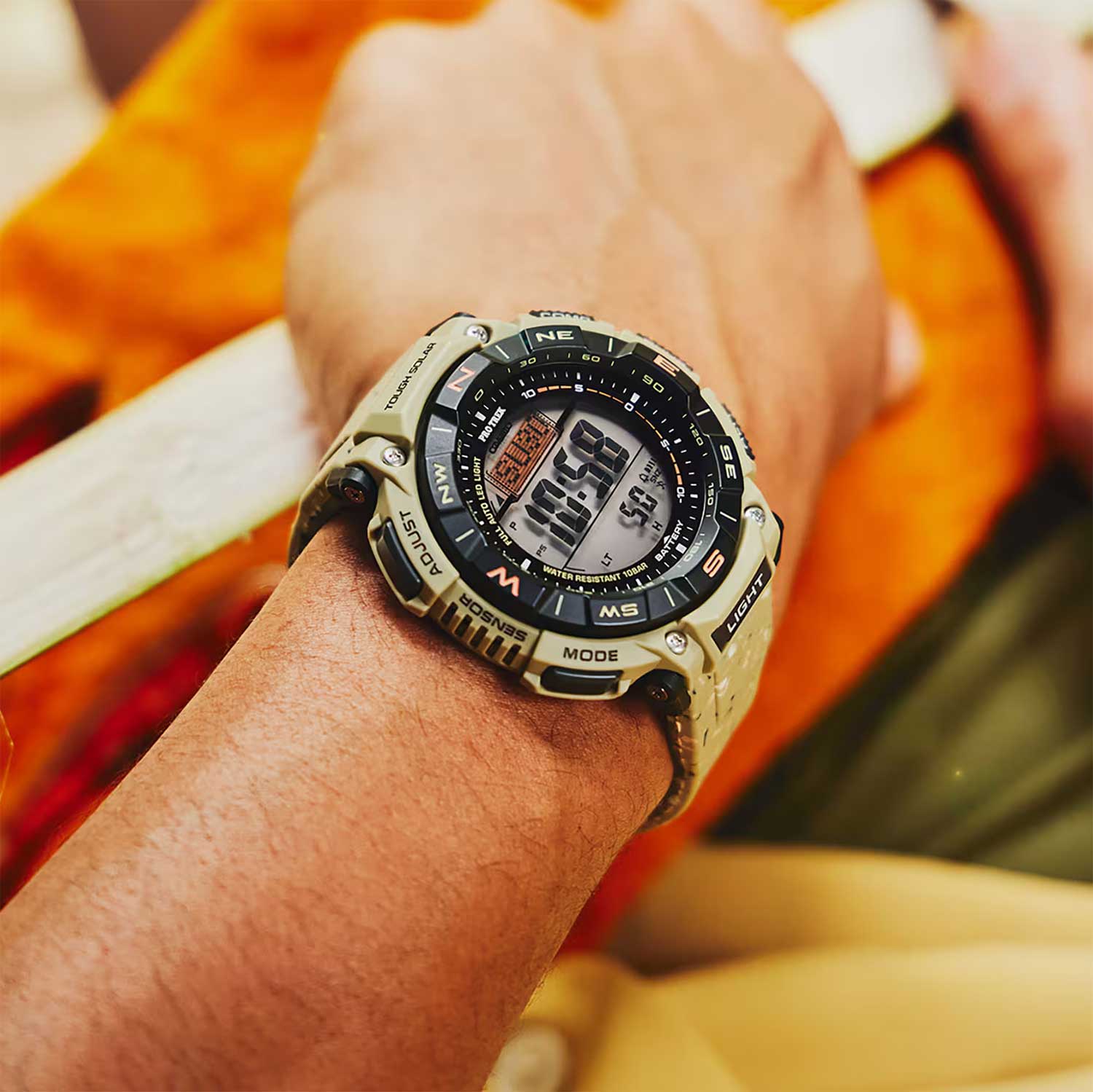 Японские наручные часы CASIO PRO TREK PRG-340SC-5