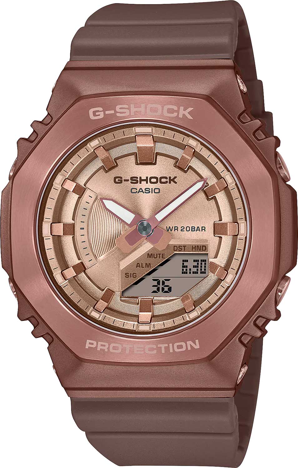 Японские наручные часы Casio G-SHOCK GM-S2100BR-5A с хронографом
